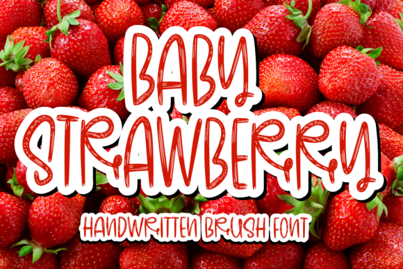 Baby Strawberry Font for Eye-Catching Campaigns