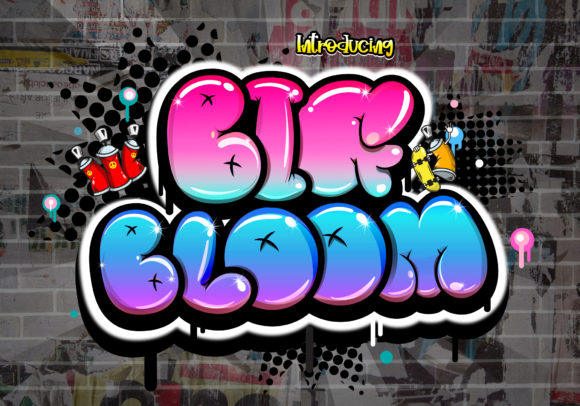 Big Bloom Font for Web Design and Branding