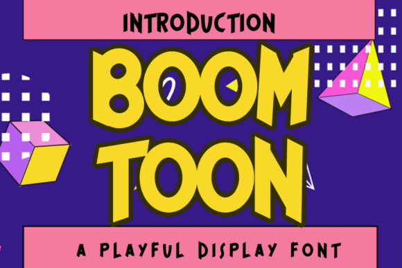 Boom Toon Font for Dynamic Digital Campaigns