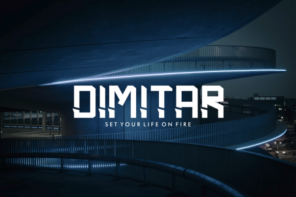 Dimitar: A Bold Display Font for Handmade Creations