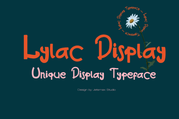 Discover Lylac: A Joyful Display Font for Web Design