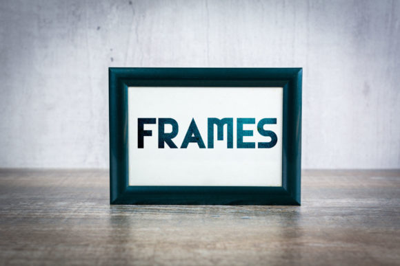Frames Font for Business Branding and Design