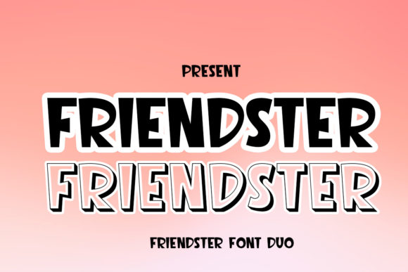 Friendster Font for Editorial Design and Creative Projects