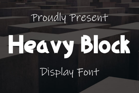 Heavy Block: A Bold Font for Professional Branding