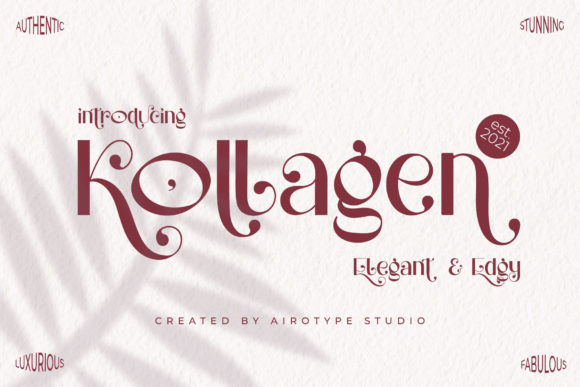 Kollagen Font for Modern Web Design