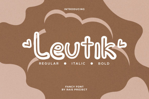 Leutik: A Versatile Display Font for Digital Creativity