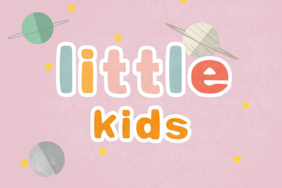 Little Kids Font for Campaign Creatives