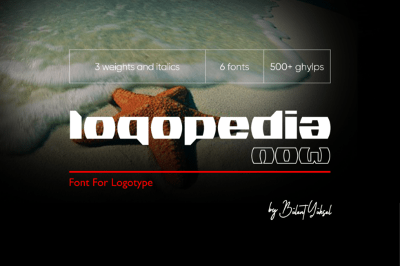 Logopedia Now: A Geometric Font for Handmade Creativity