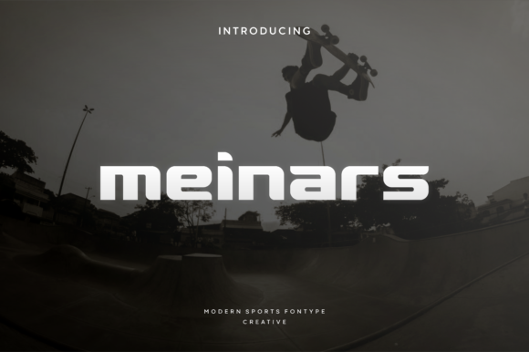 Meinars: A Display Font for Bold Visual Statements