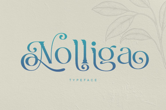 Nolliga: A Stylish Display Font for Digital Creatives