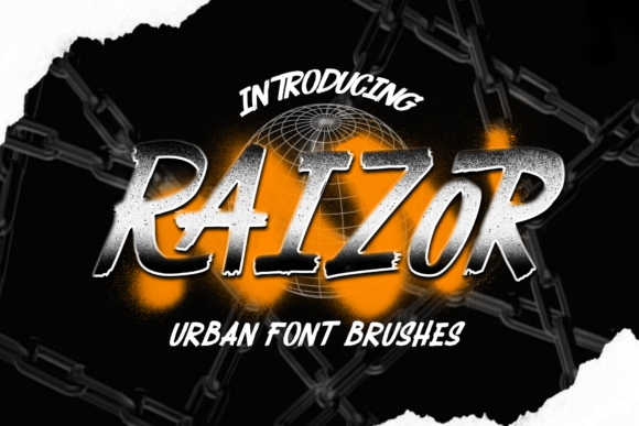 Raizor: A Bold Display Font for Digital Branding