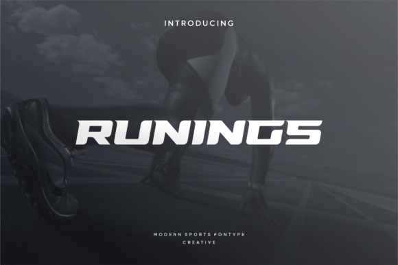 Runings Font Review for Bold Campaign Design
