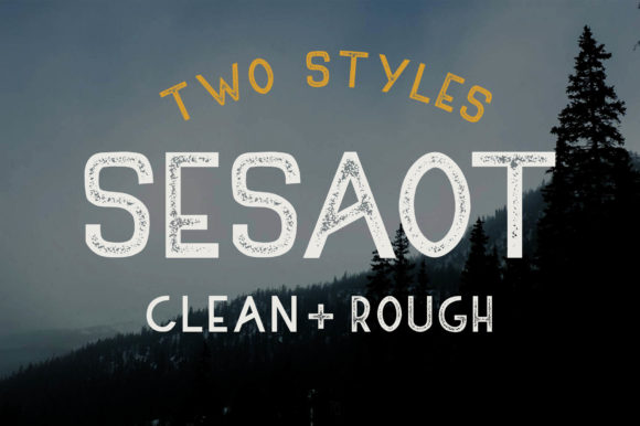 Sesaot Font for Handmade and Craft Projects