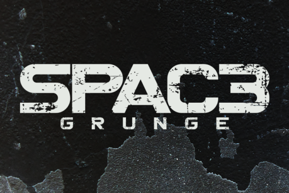 Spac3: A Bold Display Font for Digital Marketing