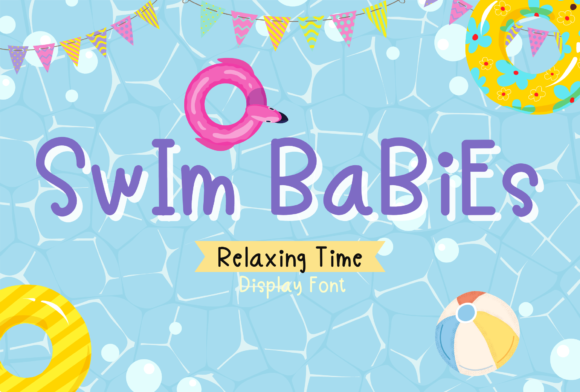 Swim Babies Font for Eye-Catching Branding