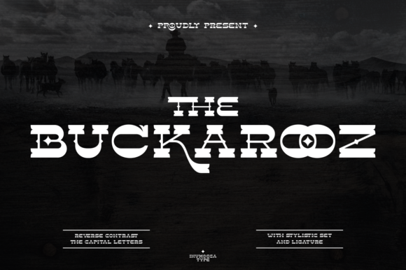The Buckarooz: A Designer’s Take on a Bold Display Font