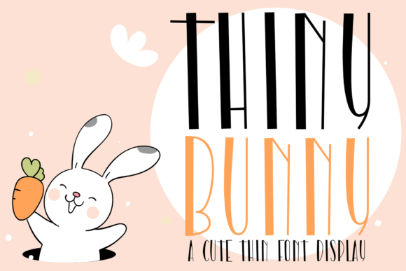 Thiny Bunny: A Versatile Display Font for Web Design
