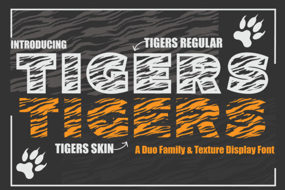 Tigers Font for Web Design
