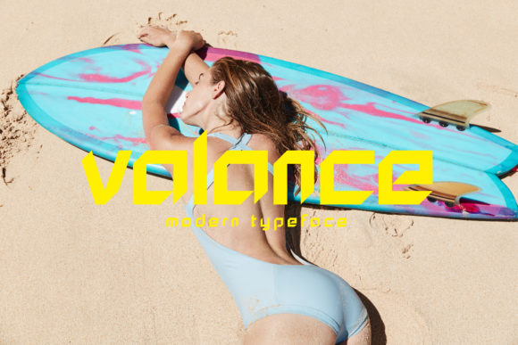 Valance Font for Modern Editorial Design