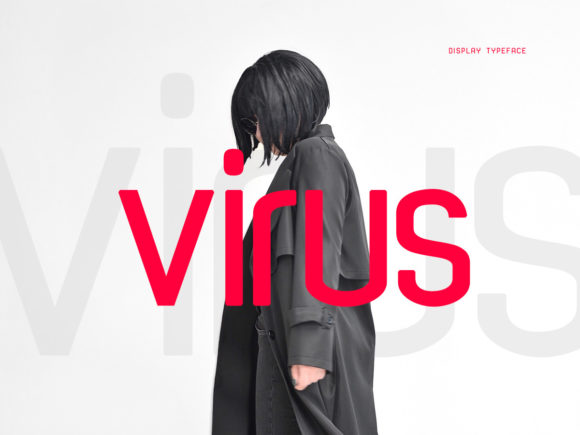 Virus Font for Polished Branding