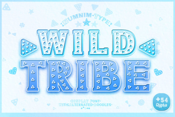 Wild Tribe Font for Web Design: Playful and Professional